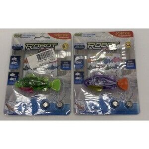 NEW … SCIENCE & TECHNOLOGY “Robot Fish” My Pet Fish Lot Of 2 SEALED